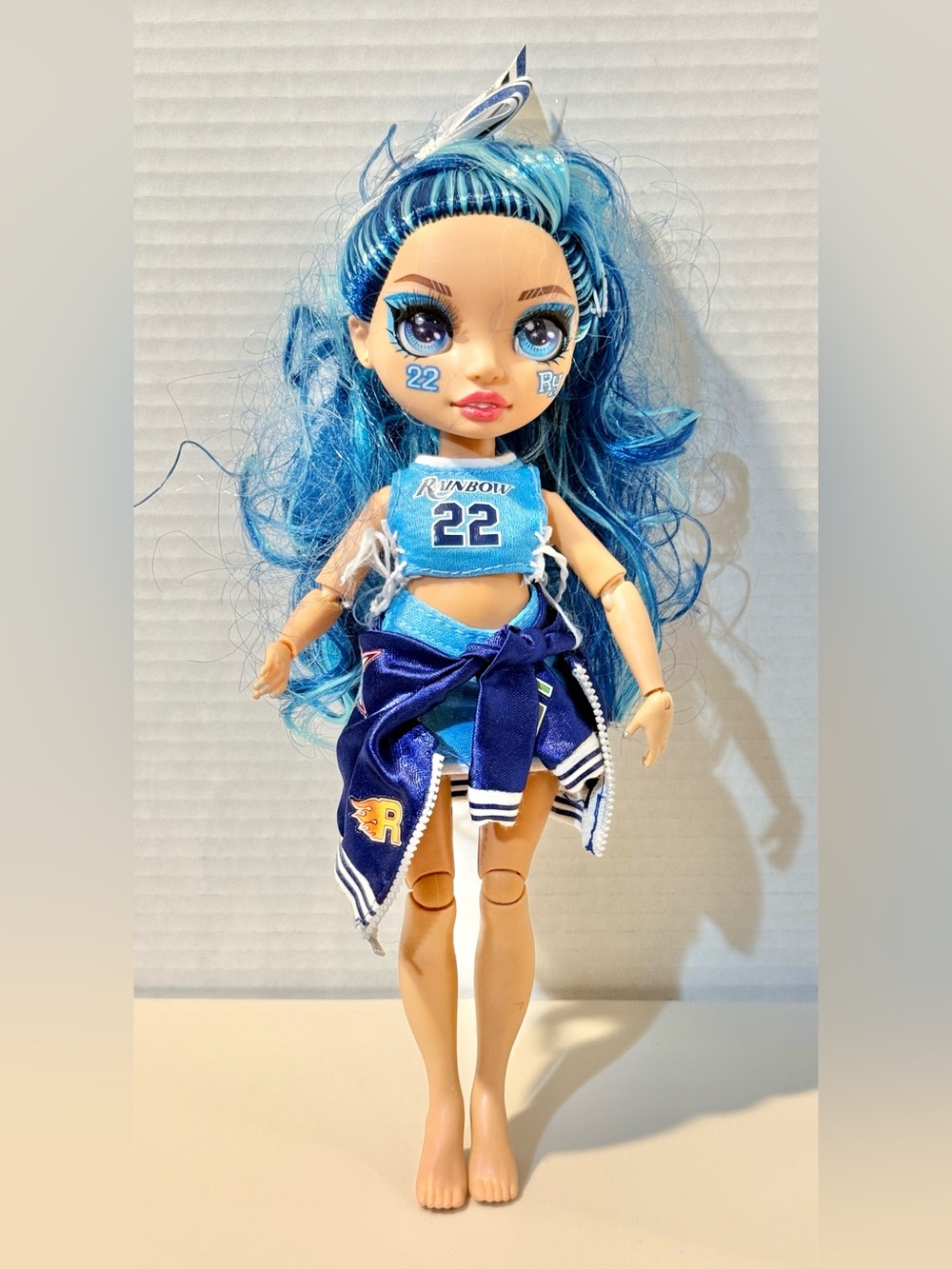 Rainbow High Doll Skyler Bradshaw Cheerleader ⭐️⭐️Pre-Used Good⭐️⭐️